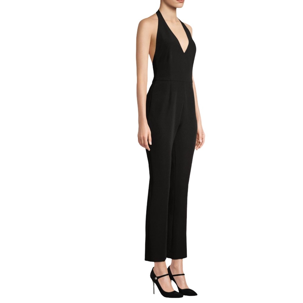 SJP Classic Halterneck Jumpsuit Black. Fits size 6/8